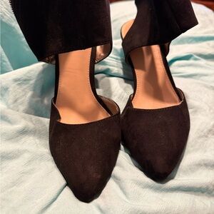 Cato Black Heels Sleek and Timeless